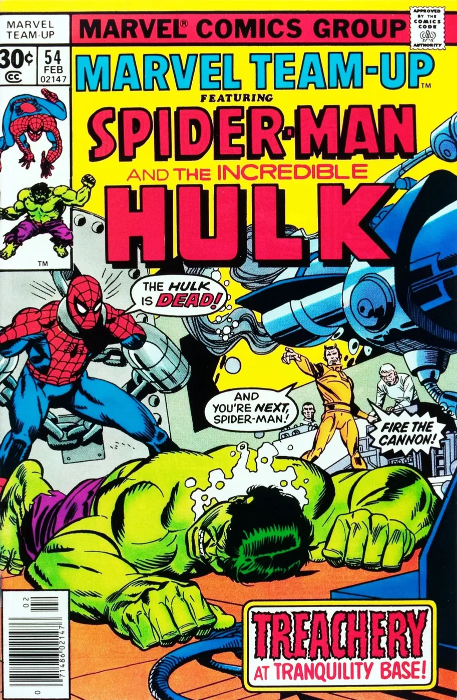 Cover of Marvel Team-Up #54