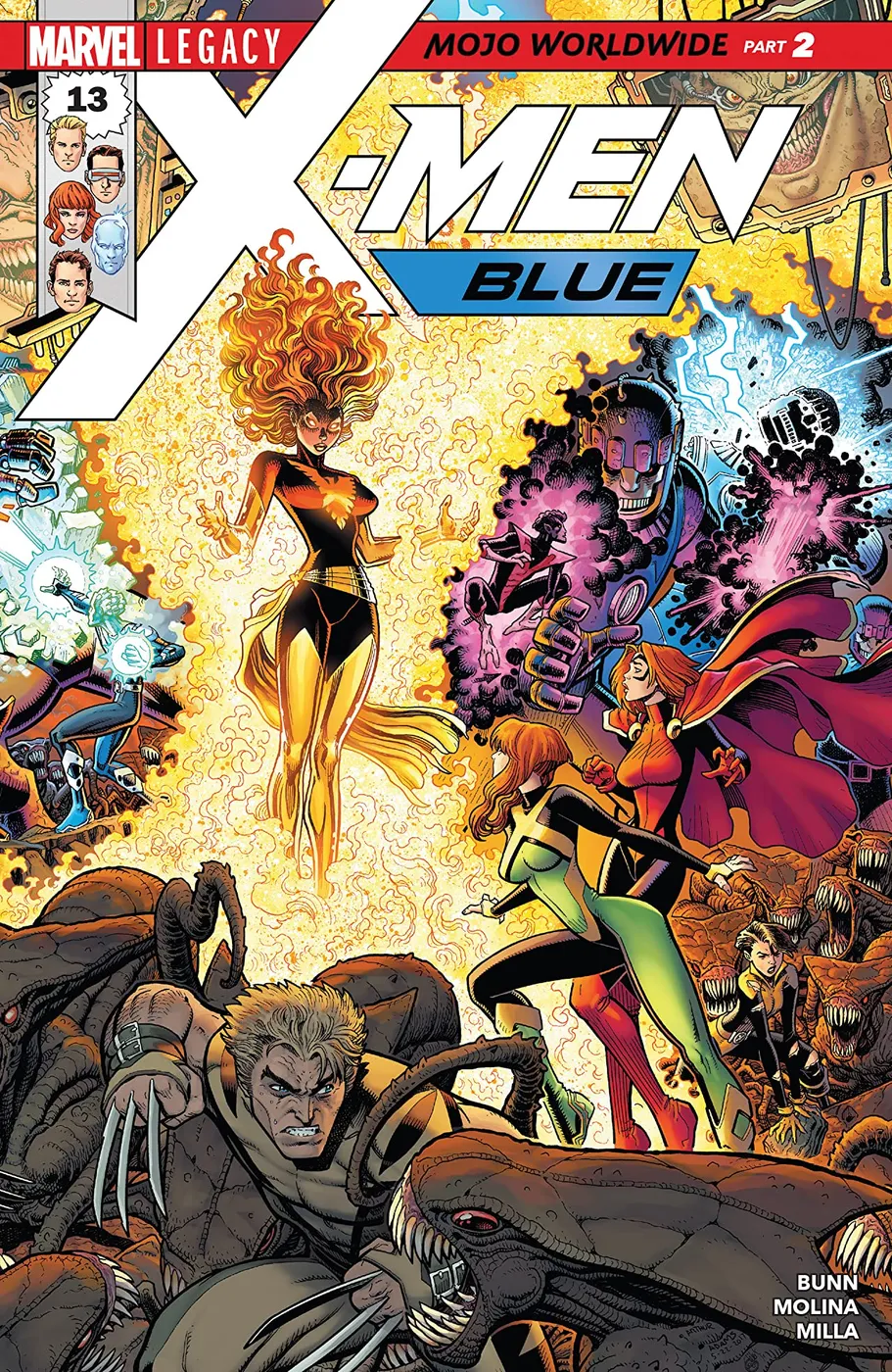 Cover of X-Men: Blue #13