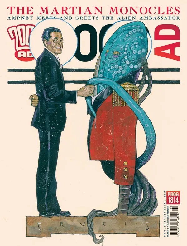 Cover of 2000 AD #1814