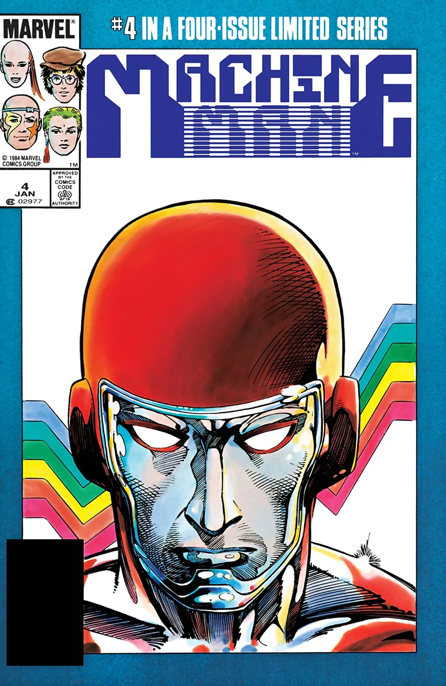 Cover of Machine Man #4