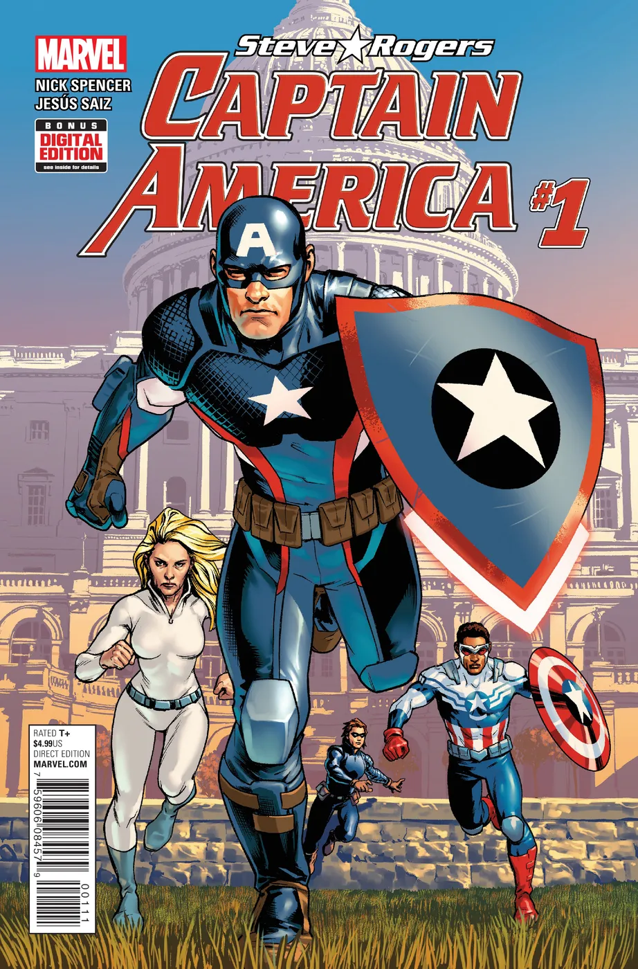 Cover of Captain America: Steve Rogers #1