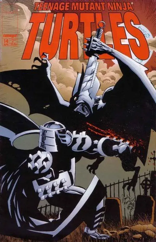 Cover of Teenage Mutant Ninja Turtles #14