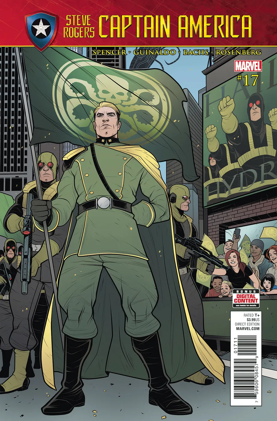 Cover of Captain America: Steve Rogers #17