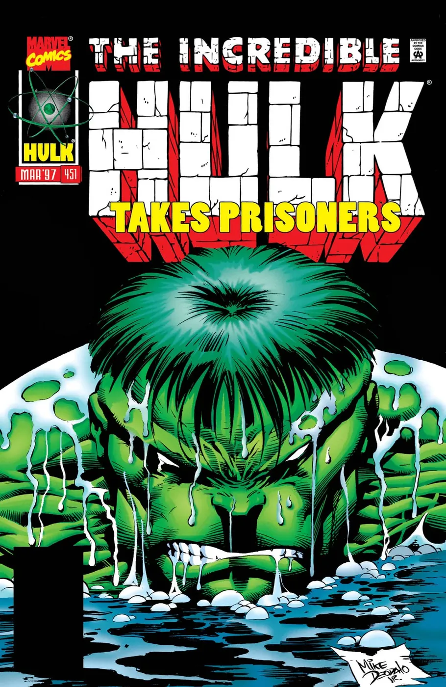 Cover of The Incredible Hulk #451