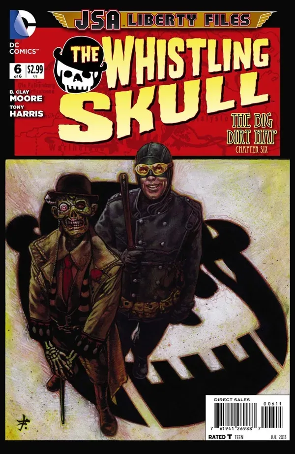 Cover of JSA Liberty Files: The Whistling Skull #6