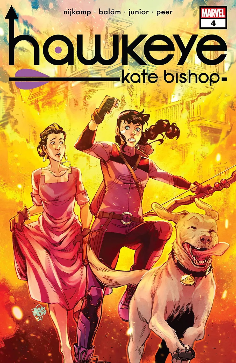 Cover of Hawkeye: Kate Bishop #4