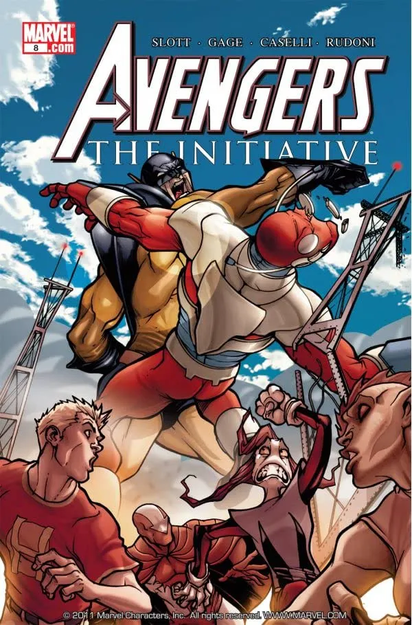 Cover of Avengers: The Initiative #8