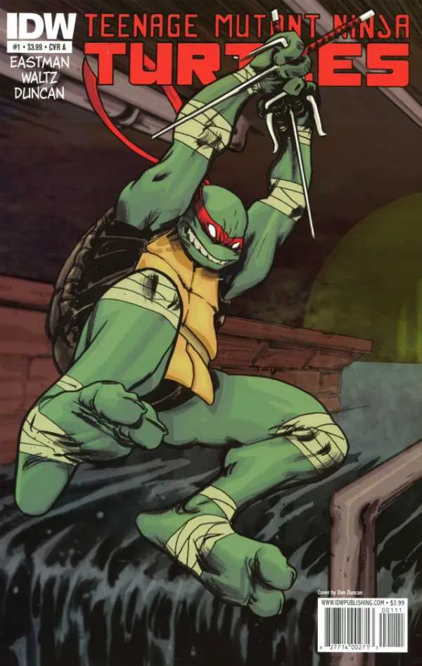 Cover of Teenage Mutant Ninja Turtles #1