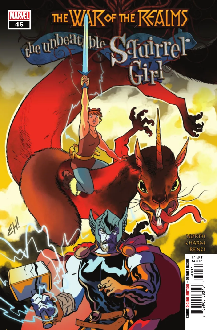 Cover of The Unbeatable Squirrel Girl #46