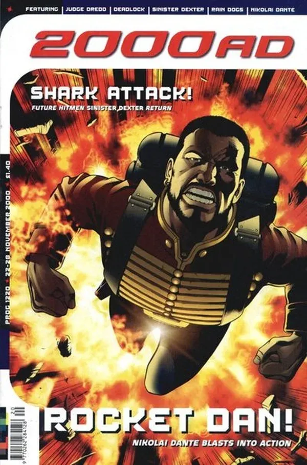 Cover of 2000 AD #1220