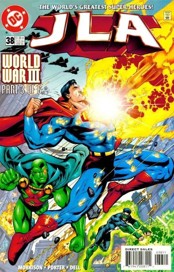 Cover of JLA #38