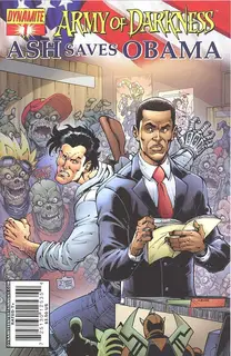 Cover of Army of Darkness: Ash Saves Obama #1