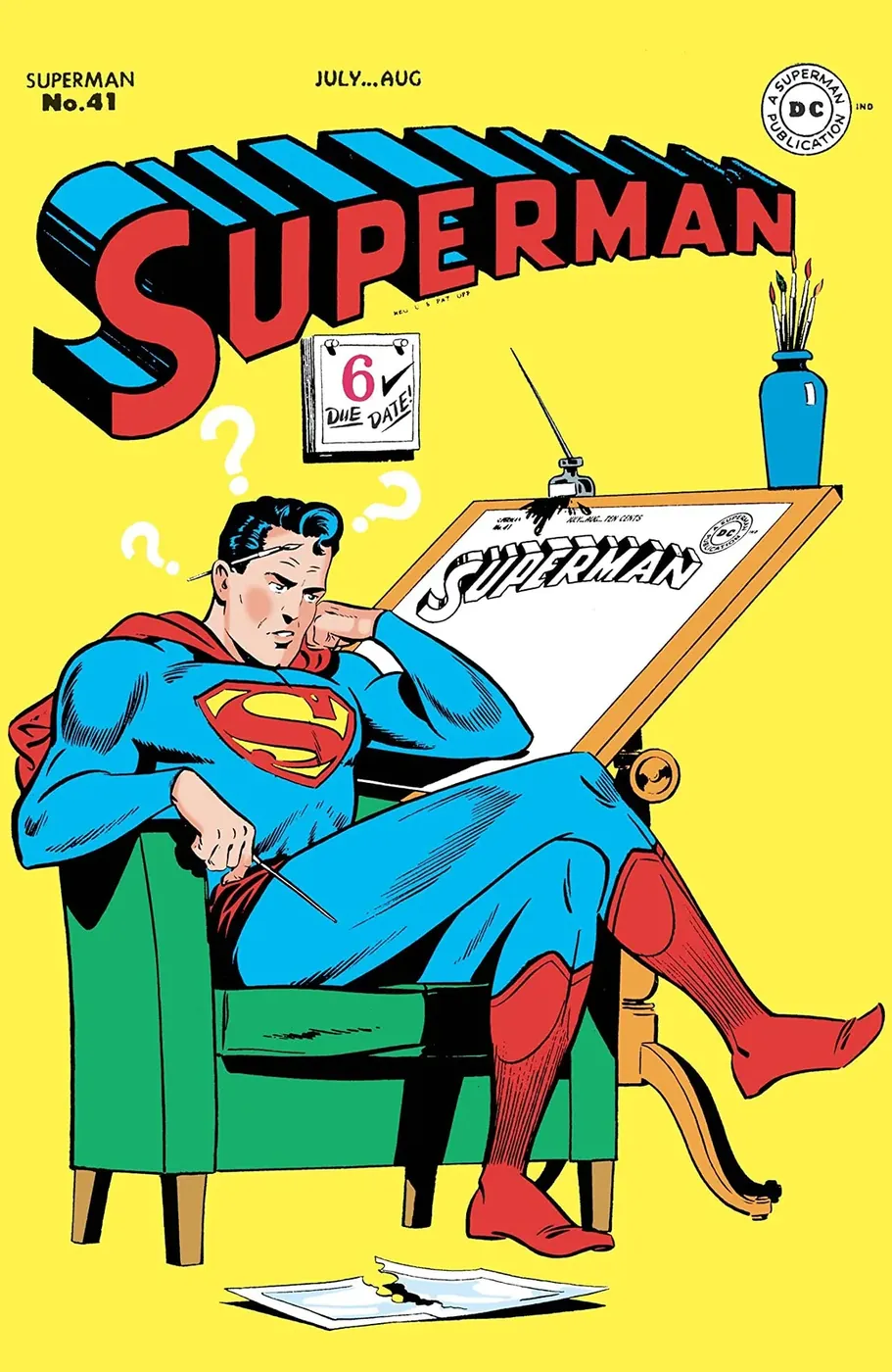 Cover of Superman #41