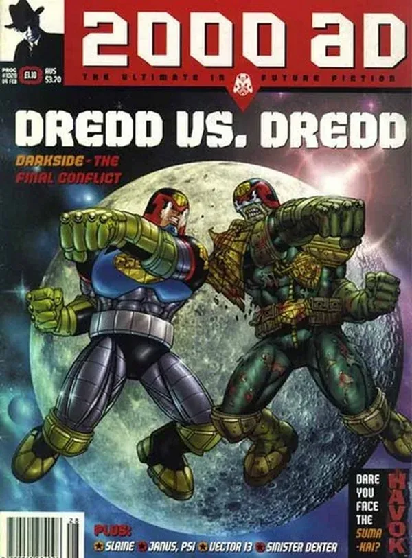 Cover of 2000 AD #1028