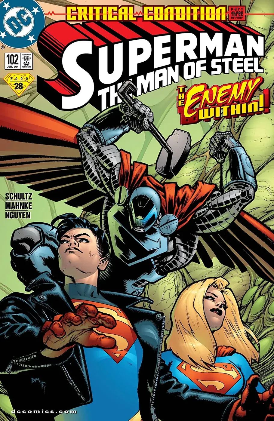 Cover of Superman: The Man of Steel #102