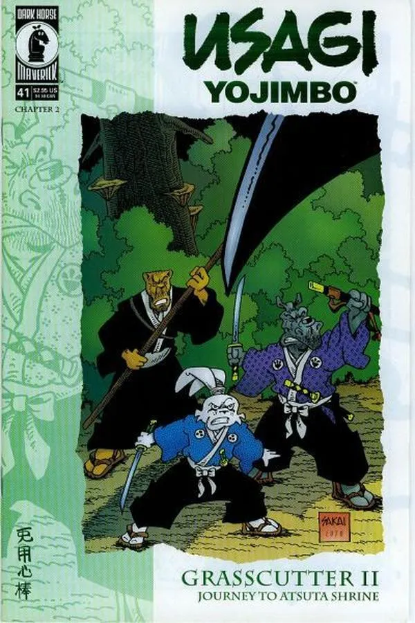 Cover of Usagi Yojimbo #41