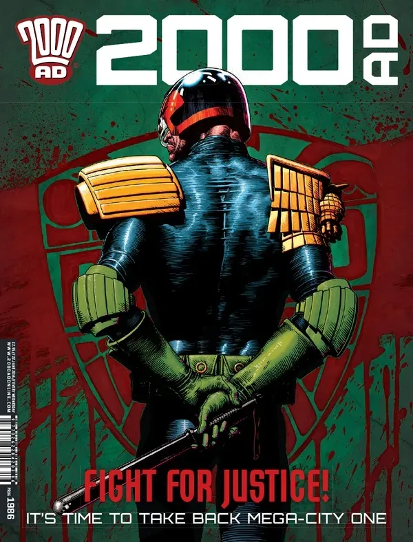 Cover of 2000 AD #1986