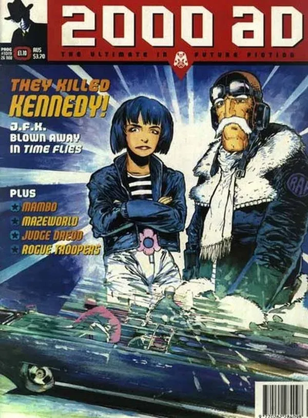 Cover of 2000 AD #1019
