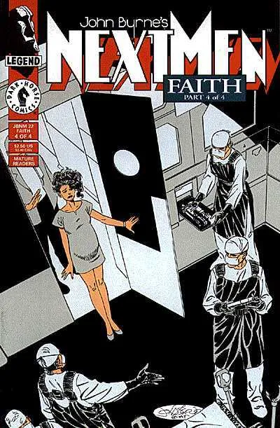 Cover of John Byrne's Next Men #22