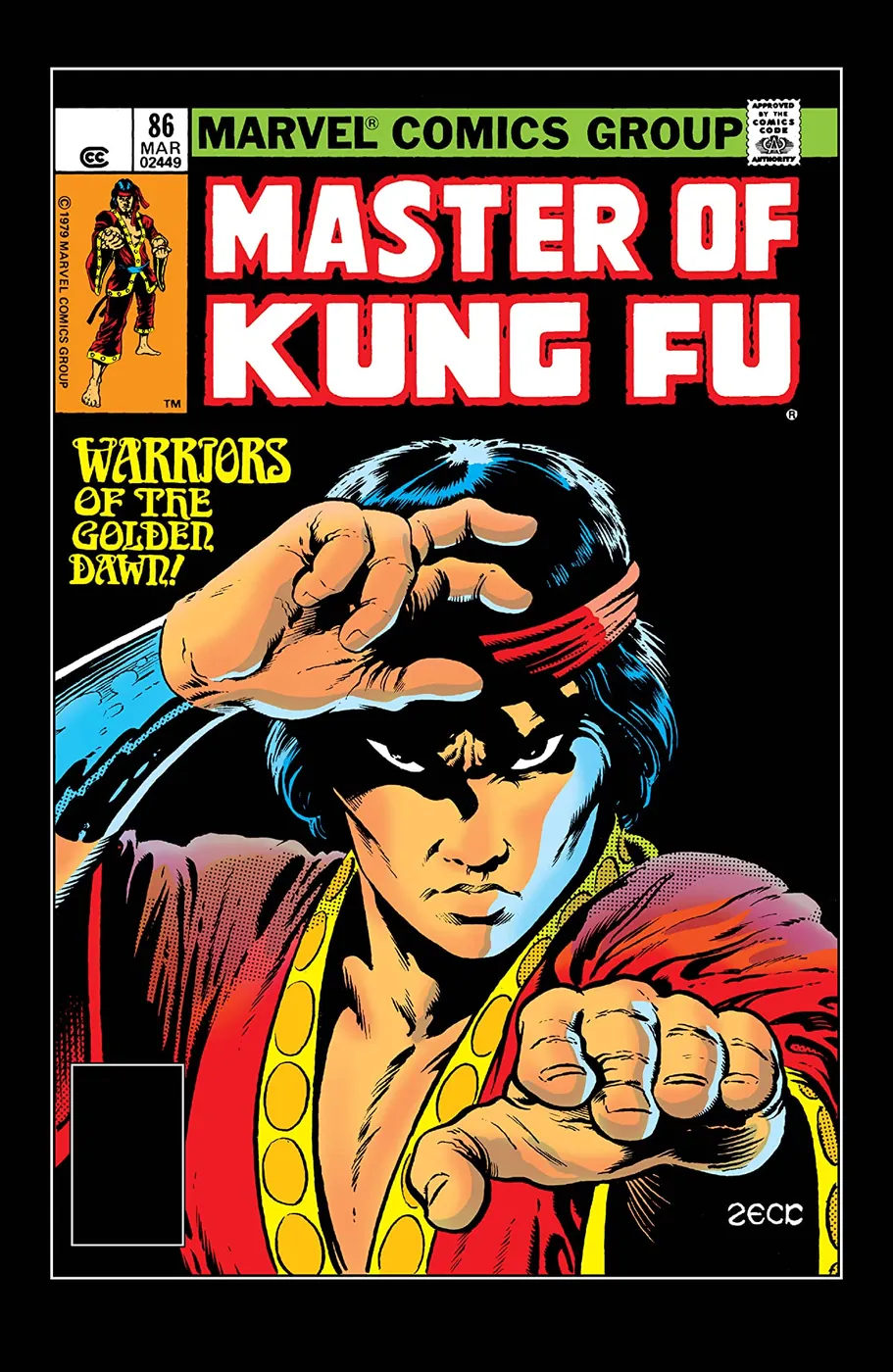 Cover of Master of Kung Fu #86