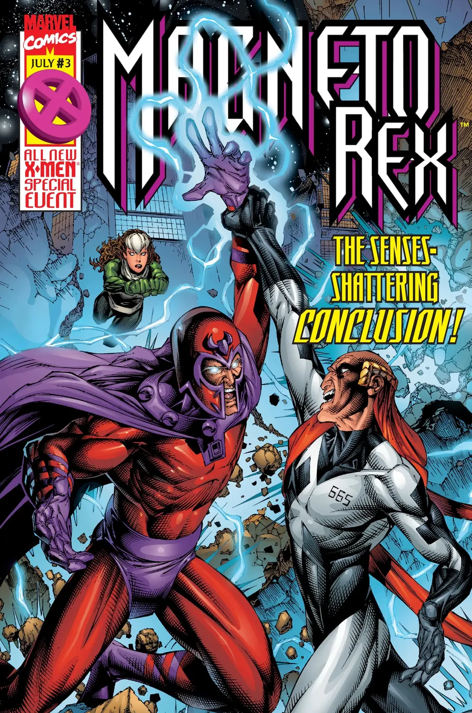 Cover of Magneto Rex #3