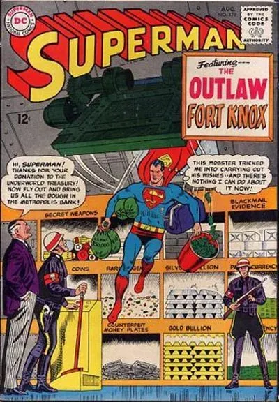 Cover of Superman #179