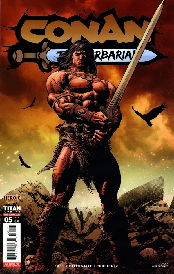 Cover of Conan: The Barbarian #5