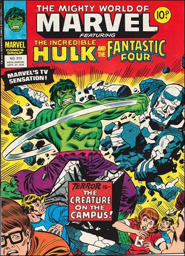 Cover of The Mighty World of Marvel #313