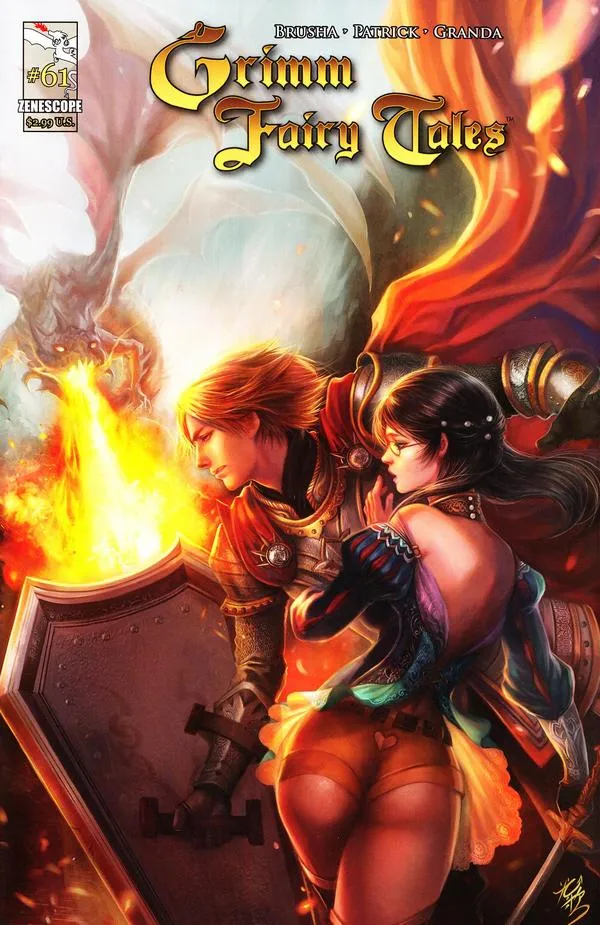 Cover of Grimm Fairy Tales #61