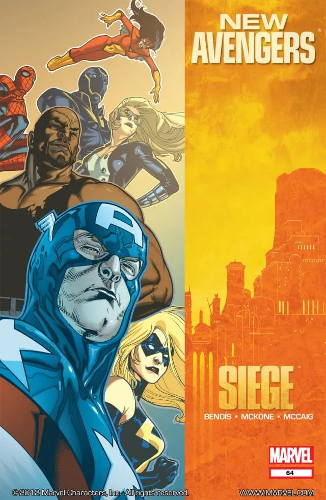 Cover of New Avengers #64