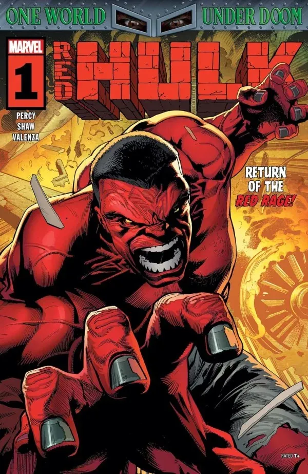 Cover of Red Hulk #1