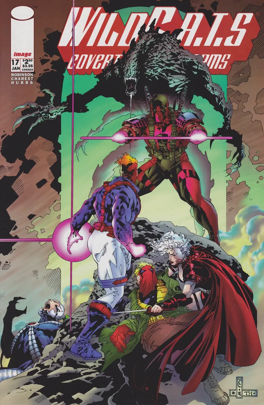 Cover of WildC.A.T.s: Covert Action Teams #17