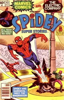 Cover of Spidey Super Stories #43