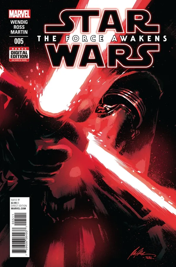 Cover of Star Wars: The Force Awakens Adaptation #5