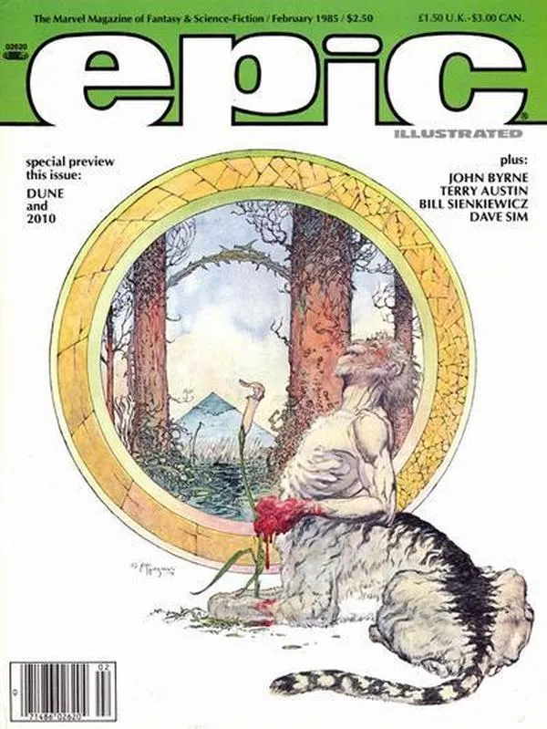 Cover of Epic Illustrated #28