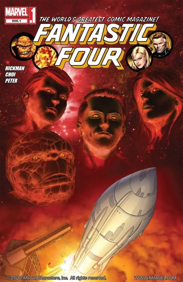 Cover of Fantastic Four #605.1
