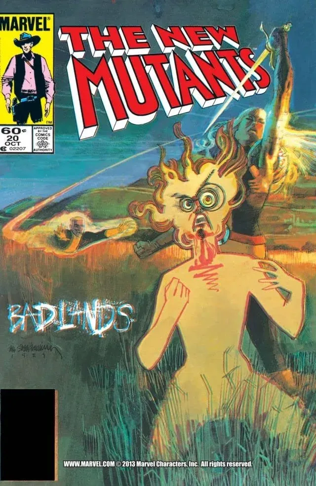 Cover of The New Mutants #20