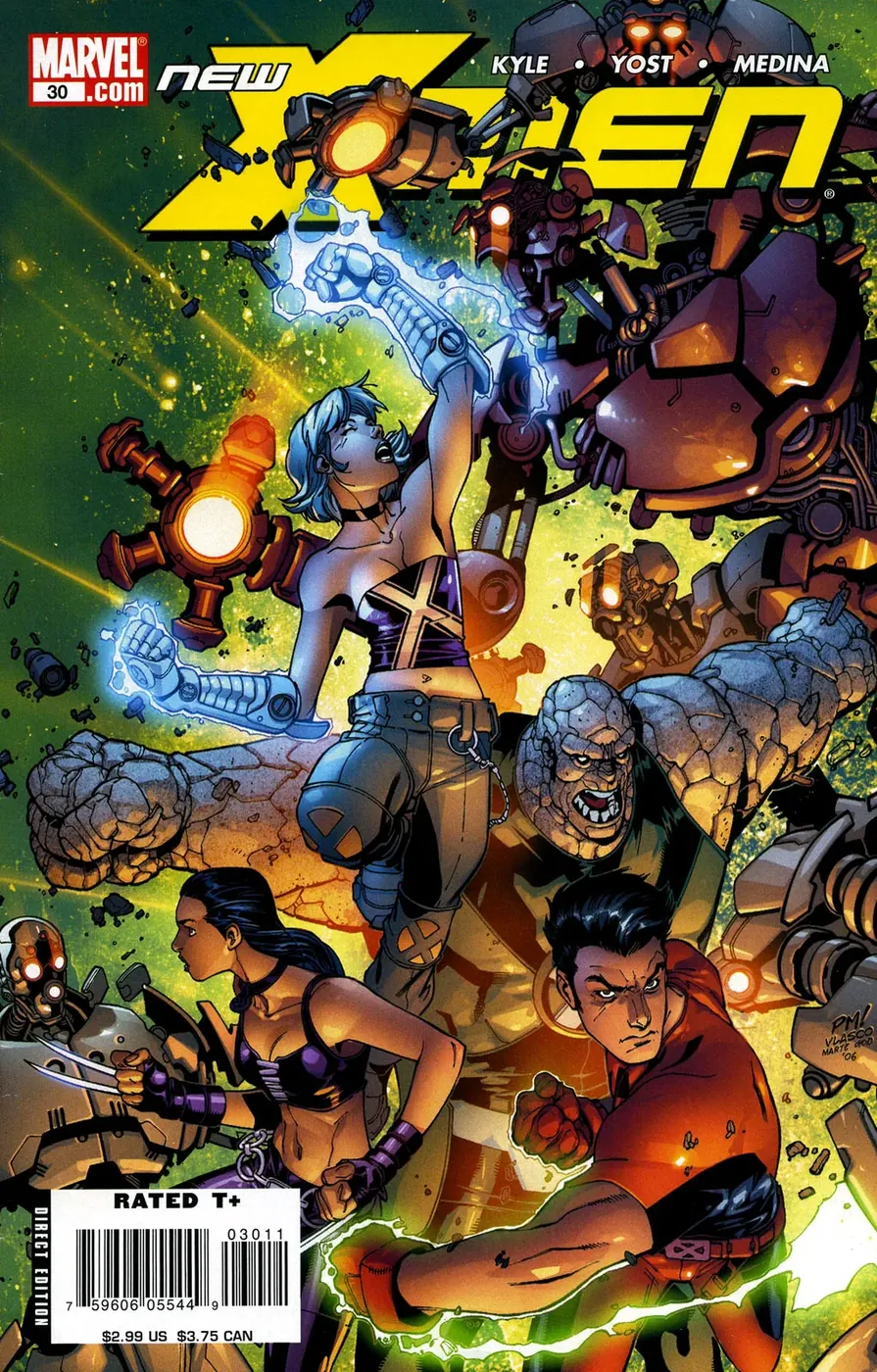 Cover of New X-Men #30