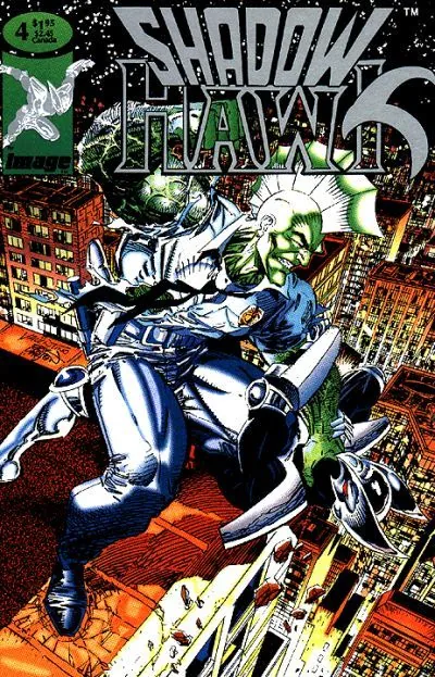 Cover of Shadowhawk #4