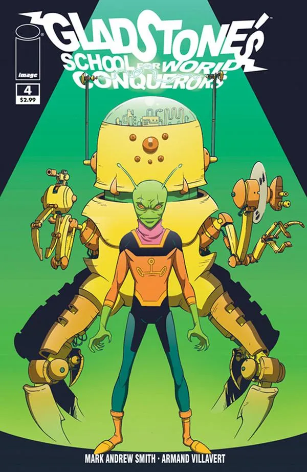 Cover of Gladstone's School for World Conquerors #4