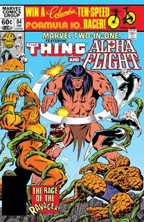 Cover of Marvel Two-in-One #84