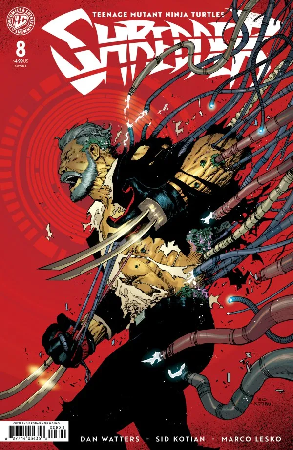 Cover of Teenage Mutant Ninja Turtles: Shredder #8