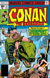 Cover of Conan the Barbarian #74