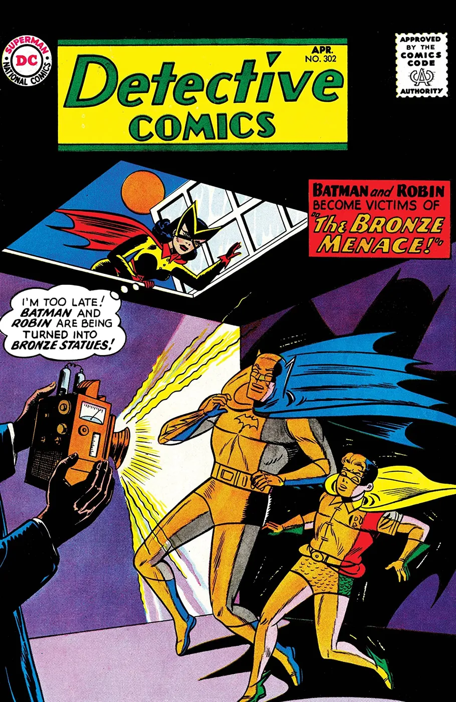 Cover of Detective Comics #302