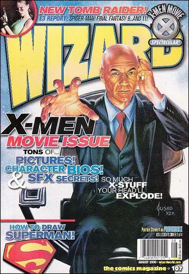 Cover of Wizard: The Comics Magazine #107