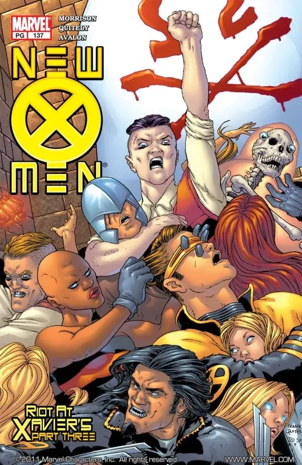 Cover of New X-Men #137