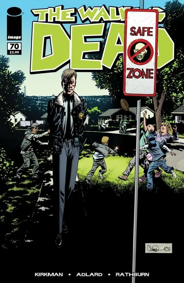 Cover of The Walking Dead #70