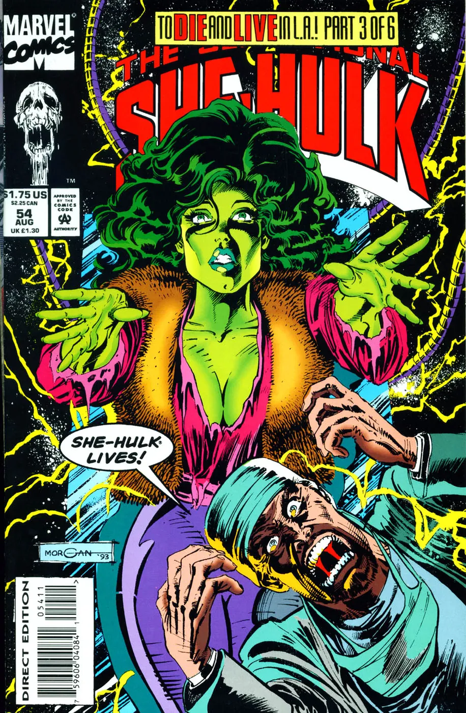 Cover of The Sensational She-Hulk #54