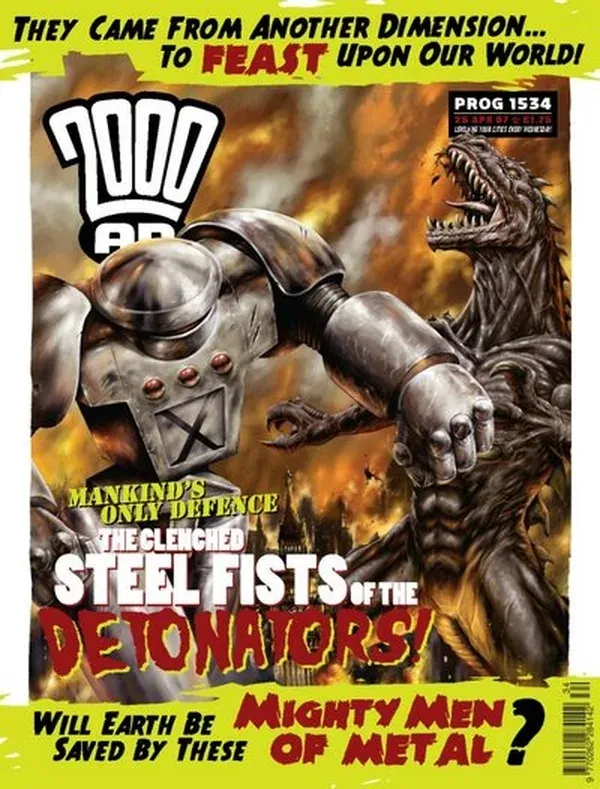Cover of 2000 AD #1534