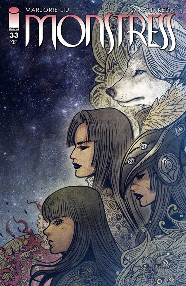 Cover of Monstress #33